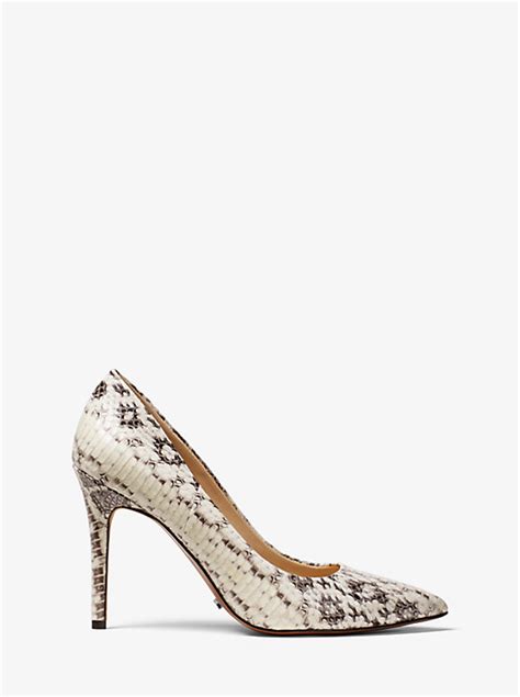 Claire Snakeskin Pump 